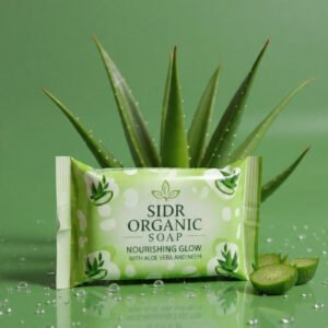 Sidr Organic Soap – Nourishing Glow with Aloe Vera & Neem